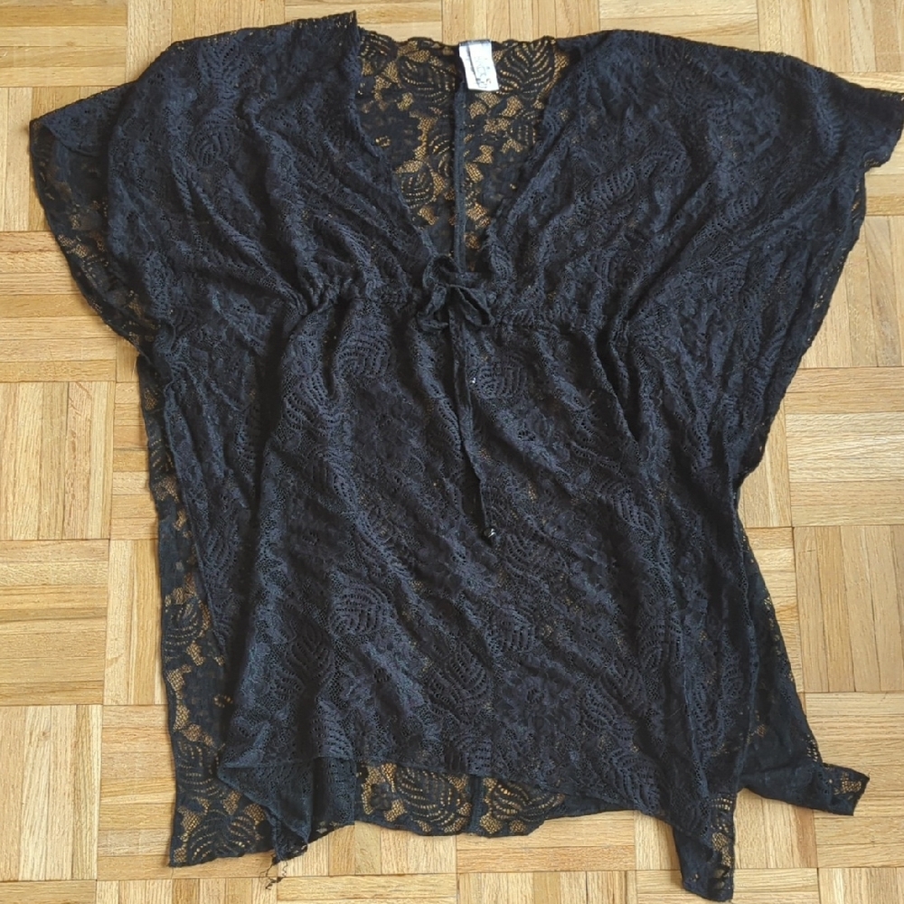 Becca Black Lace Cover Up
